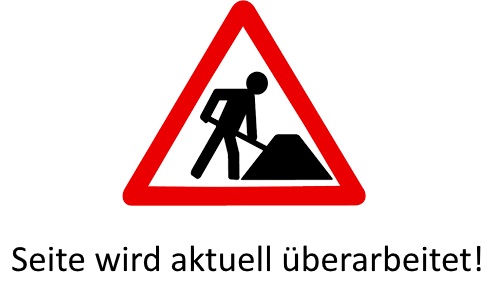 Homepage in Bearbeitung